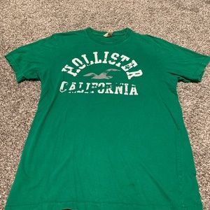 Green hollister shirt